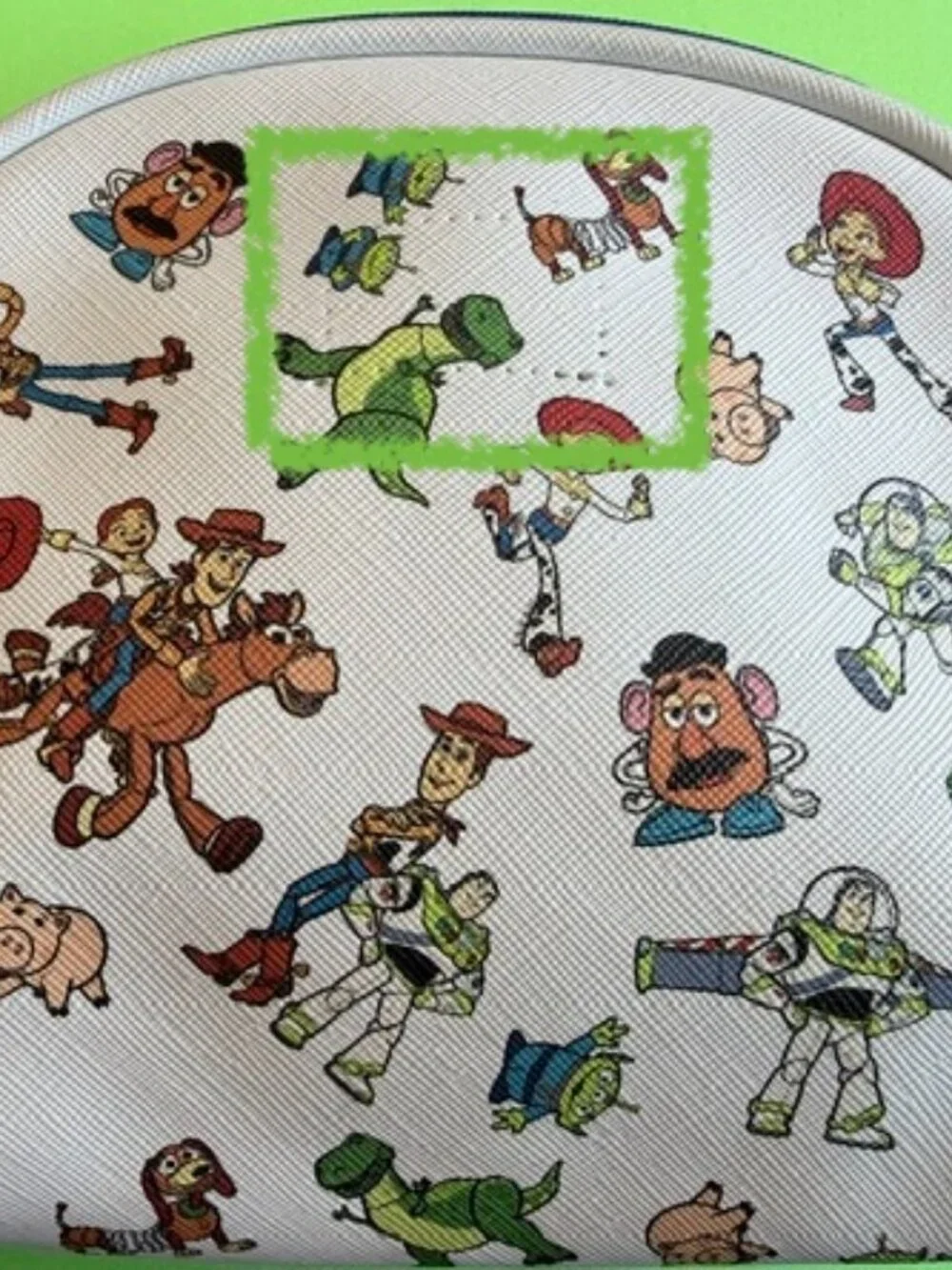 Toy Story Bag Disney Pouch Woody Jessie Buzz Lightyear Bag Vintage Rare